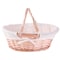 Vintiquewise Basket With Handles, Beige, Willow QI003055W - alternate 7